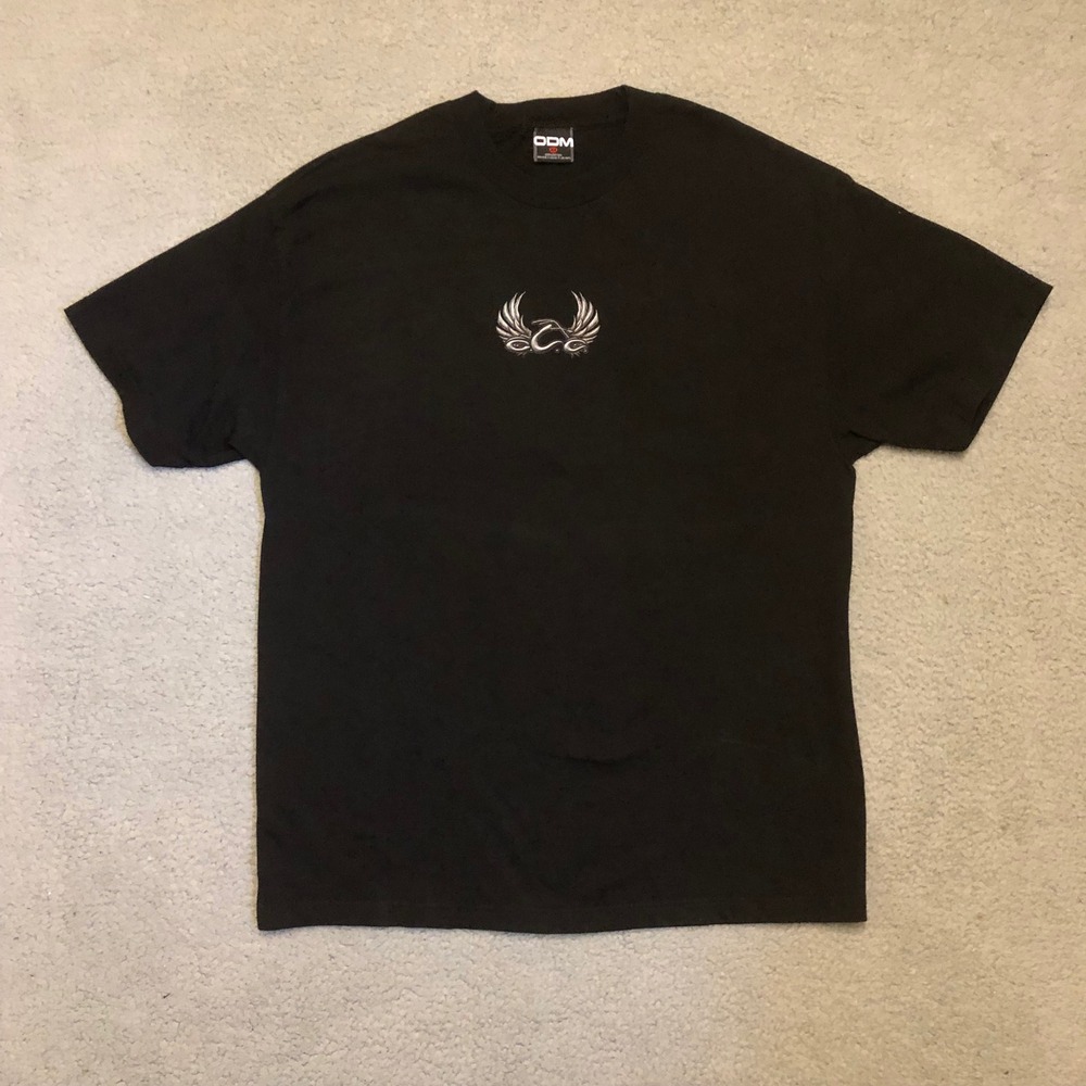 Vtg 2003 Orange County Choppers T-Shirt XXL OCC Biker Graphic Tee Black ODM NY